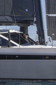 16 02 2019, Porquerolles (FRA,83), Gunboat 68 sail testing  3