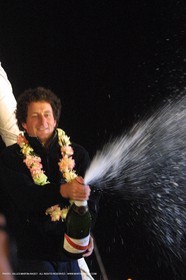 Vendée Globe 2000 - Arrival - Michel Desjoyeaux - Winner