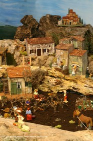 Great crib from les Saintes Maries de la mer (FRA, 13) for Christmas, December 2010