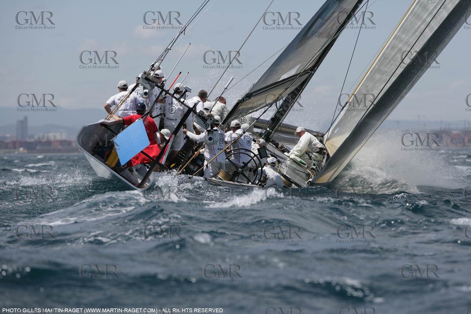 14 05 2007-Valencia (Spain)- 32nd America's Cup - Louis Vuitton Cup - Semi-final - Day 1 - BMW ORACLE racing