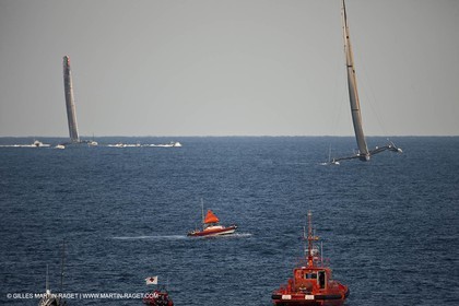 11 02 2010 - Valencia (ESP) - 33rd America's Cup - BMW ORACLE Racing - Day off 2