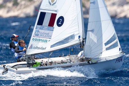 13 07 2023, Marseille (FRA) Paris 2024 Olympic Games Sailing Test Event, Day 5