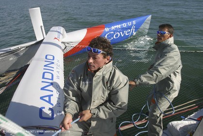 Trimaran Banque Covefi 2 - Steve Ravussin