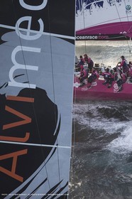 19 11 2014, Cape Town (ZAF), Volvo Ocean Race 2014-15, Team Alvimedica, Start Leg 2