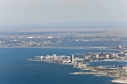 14 07 2008 - french coast in Fos gulf and Port de Bouc area