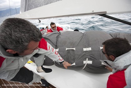 06 05 2010 - Portofino (ITA) - Nespresso Cup - Training onboard INDIO