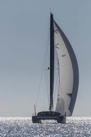 05 02 2019, La Grande Motte (FRA,34), Gunboat 68 sail testing  2