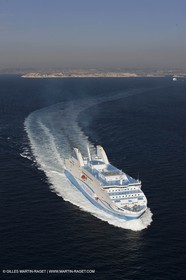 14 01 2012 - Marseille (FRA,13) - La Meridionale shipping company - the Piana off Marseille and the Calanques