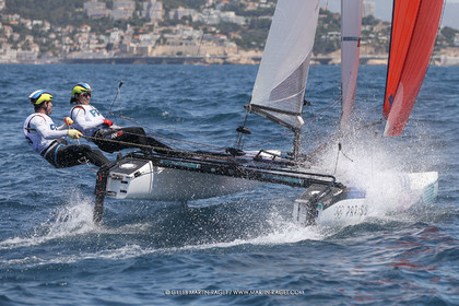 23 07 2024, Marseille (FRA), Paris 2024 Olympic Games, Sailing, Free trainings