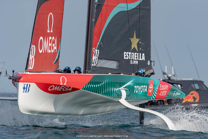 14 09 2023, Vilanova i La Geltru (ESP), 37th America's Cup, 1st Preliminary Regatta,  Official trainings races