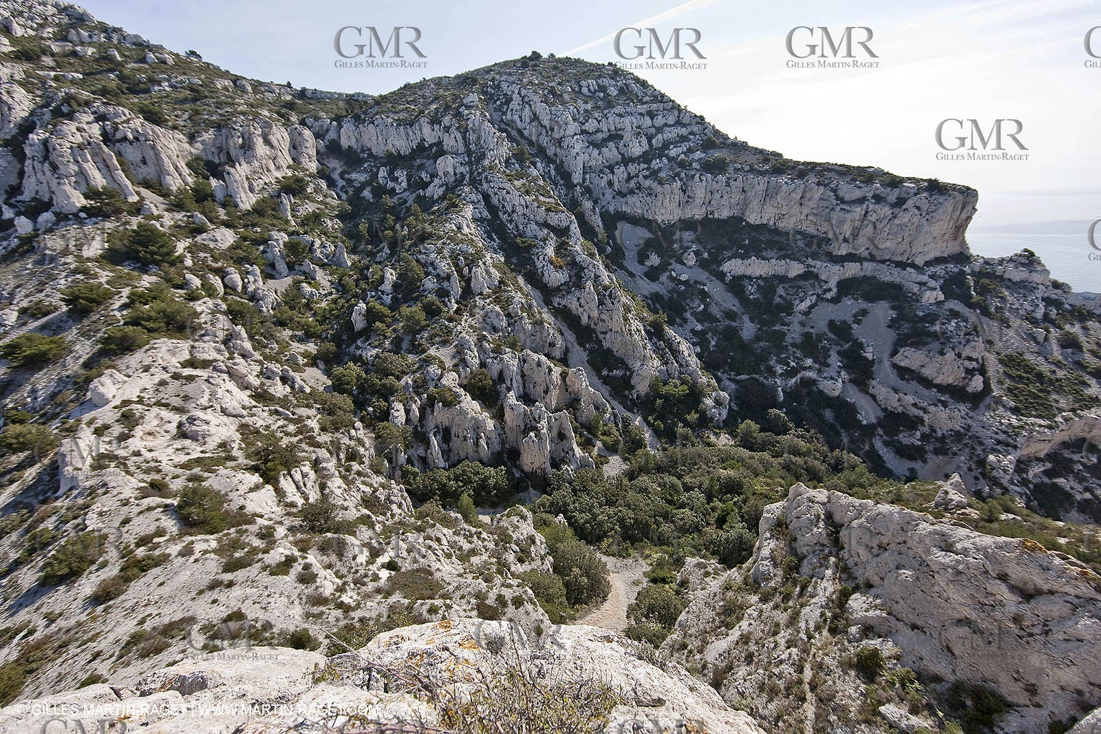 18 04 2009 - Marseille (FRA, 13) - Les Calanques - Col St Michel et Vallon de la Mounine