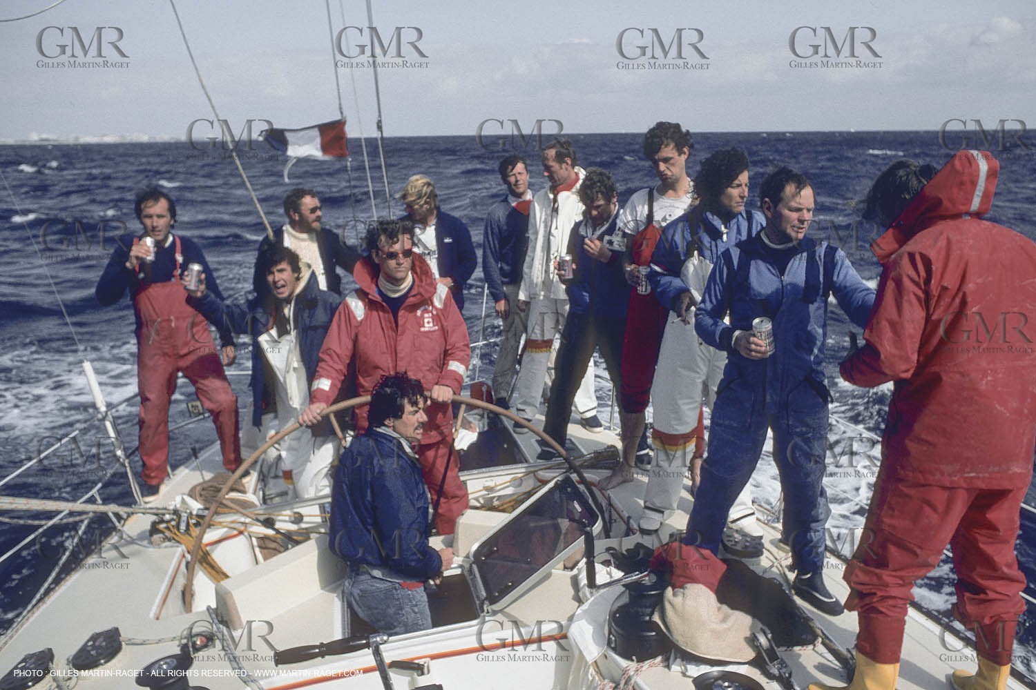 Sailing, yacht Racing, SORC 1981, Miami (FL), Onboard Lady B