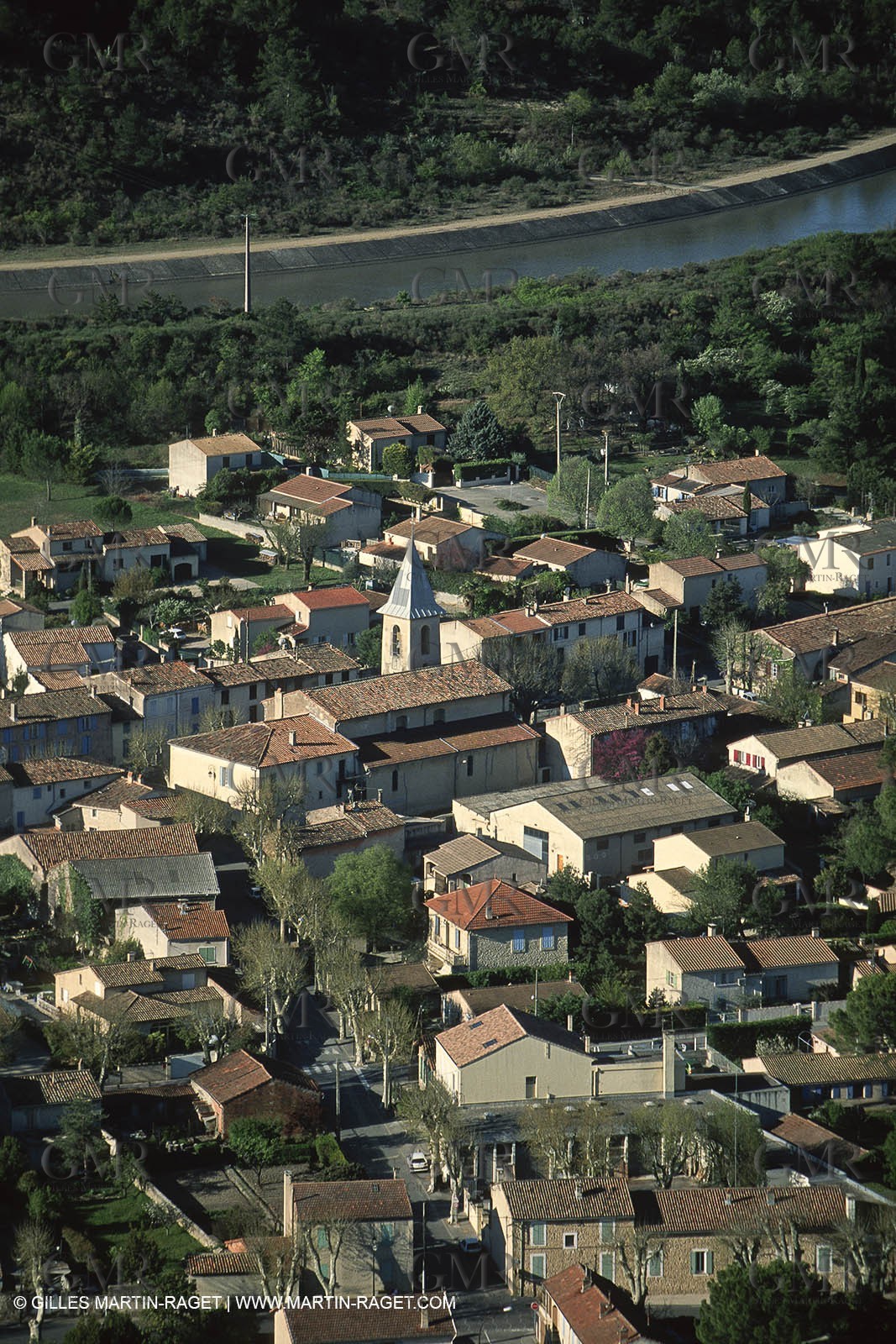 Durance river valley