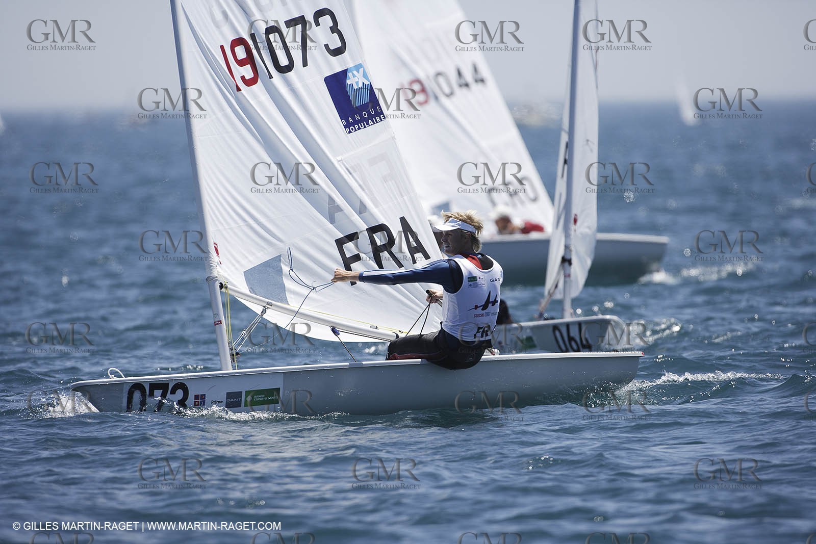 10-05-07 - ISAF SAILING WORLD CHAMPIONSHIPS - CASCAIS 2007 - DAY 7 - Laser - FRANCE - Bernaz Jean-Baptiste