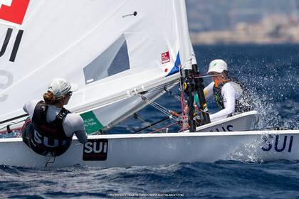 09 07 2023, Marseille (FRA), Paris 2024 Sailing Test Event, Race Day 1,  ILCA 7