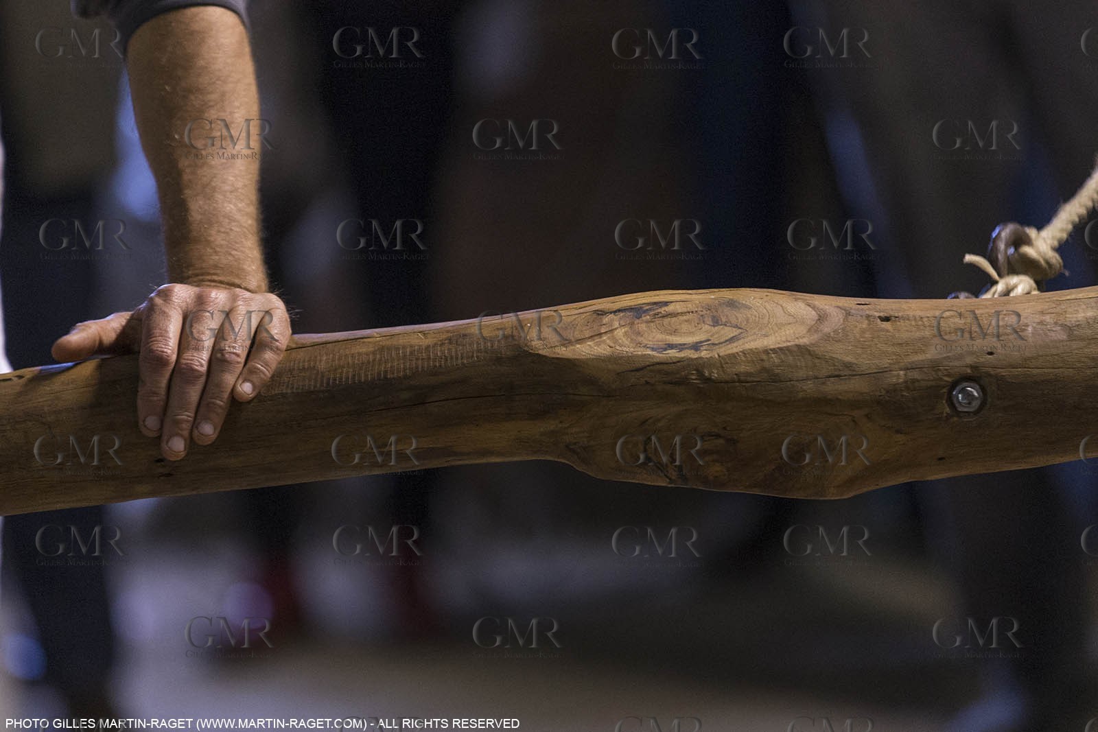 14 11 2015, Saint-Etienne du Grès (FRA,13), traditional making of olive oil at La Croix mill