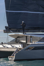 25 01 2019, La Grande Motte (FRA,34), Gunboat 68 first sail