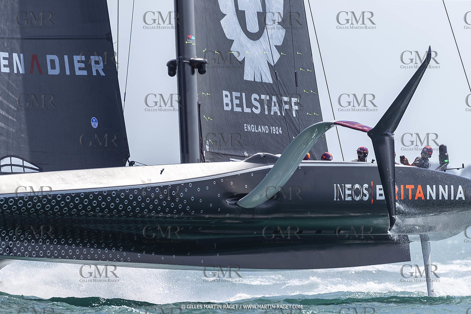 12 01 2021, Auckland (NZL), 36th America's Cup, Practice Racing