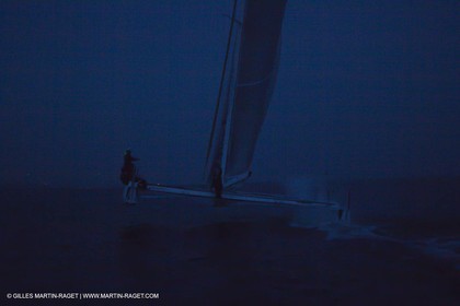 09 10 2010 - Morges (SUI) - L'Hydroptère.CH - 1st sail