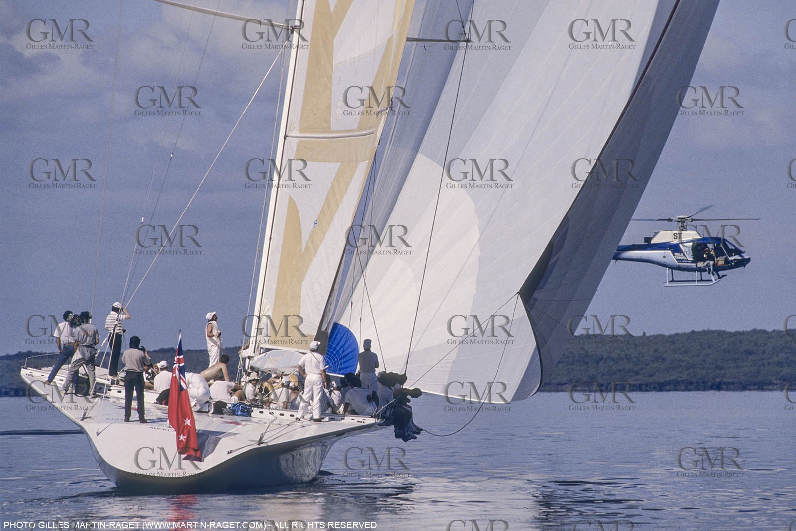 Sailing, Yacht Racing, America's Cup XXVII, San Diego (USA,CA) 1988, Stars & Stripes Vs New Zealand