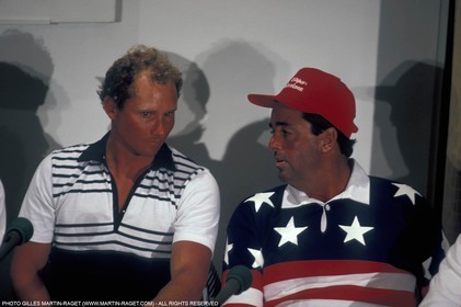 Chris Dickson, Dennis Conner America's Cup, Fremantle 1987