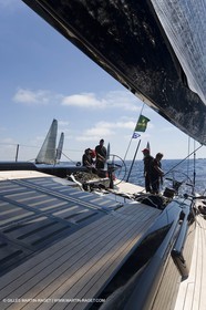 03 09 06 - Porto Cervo (Sardinia) - Maxi World Cup 2006 - A bord Wally 90 Tango