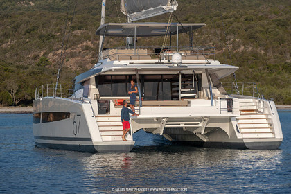 30 08 2018, Porto Vecchio (FRA, South Corsica) Chantier Fountaine-Pajot, Alegria 67