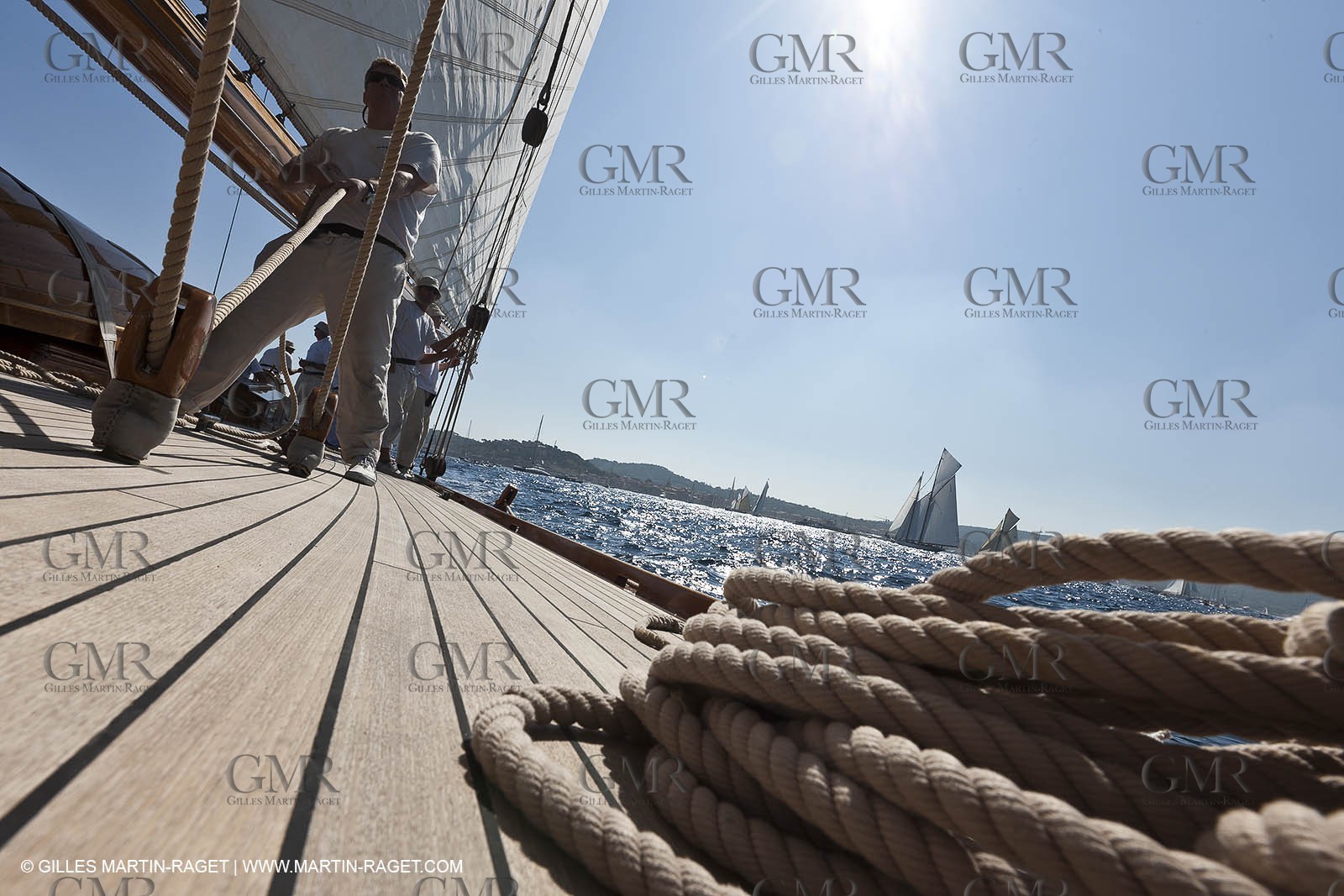 01 10 2011 - Saint Tropez (FRA,13) - Voiles de Saint Tropez 2011 - Classic Yachts - Day 5 - Onboard Mariquita