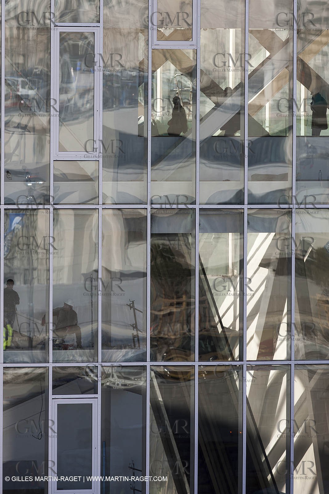 11 01 2013 - Marseille (FRA,13) - Marseille Provence 2013, European capital of Culture, J4 Esplanade, MUCEM Museum and Villa Mediterranée.