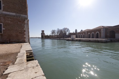 20 02 2012 - Venezia (ITA) - 34th America'sCup - Venezia 2012 America's Cup World Series - The Arsenale where the AC45 moorings, public village, media center and Club 45 will be located