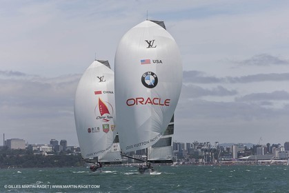 31 01 2009 - Auckland (NZL) -  Louis Vuitton Pacific Series -  Racing Day 2
