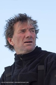 13 03 2010 -  La Grande Motte   Port Camargue (FRA) - Groupe Bel - Kito de Pavant   Sebastien Audigane training for Transat AG2R