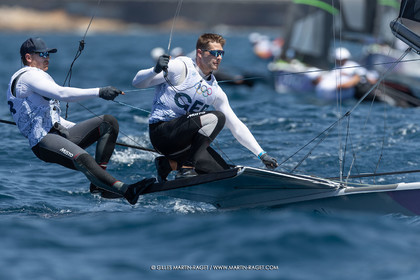 23 07 2024, Marseille (FRA), Paris 2024 Olympic Games, Sailing, Free trainings