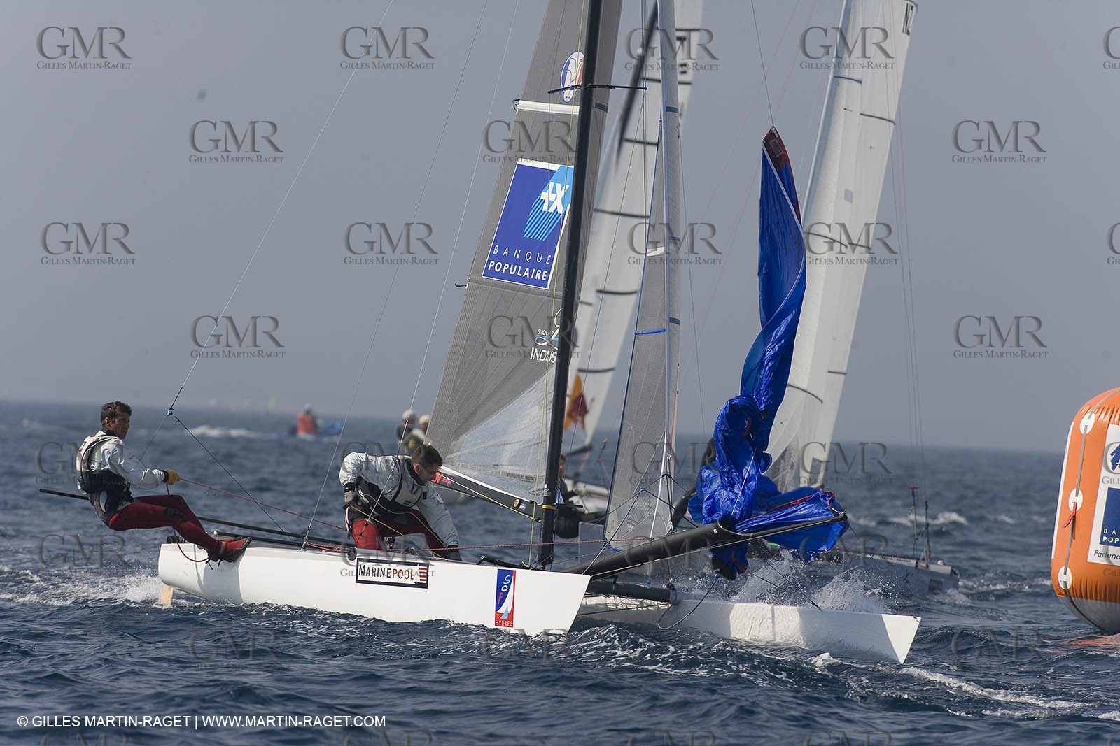 22 04 2007 - 2007 Semaine Olympique Française - Hyères (South of France) - Day 1 - Team France - Tornado - Revil - Espagnon