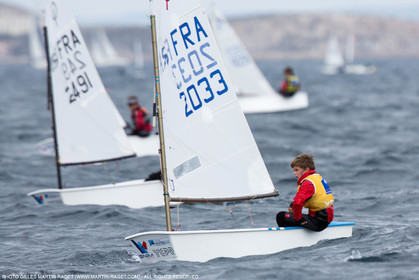 15 04 2016, Marseille (FRA,13), SNIM Dériveurs, Coupe Internationale de Printemps Optimist, Final Day