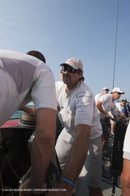 14 11 2010 - Dubai (UAE) - Dubai Louis Vuitton Trophy -  BMW ORACLE Racing - Training - Onboard Vs All 4 one