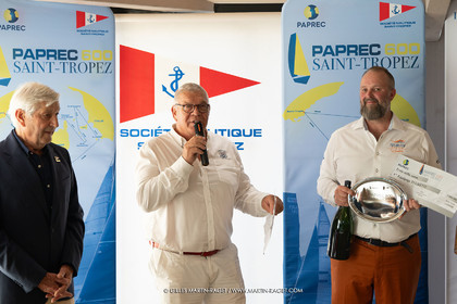25 04 2026, Saint-Tropez (FRA, 83), Société Nautique de Saint-Tropez, Paprec 600 2026, remise des prix , TULIKETTU, Arto Linnervuo