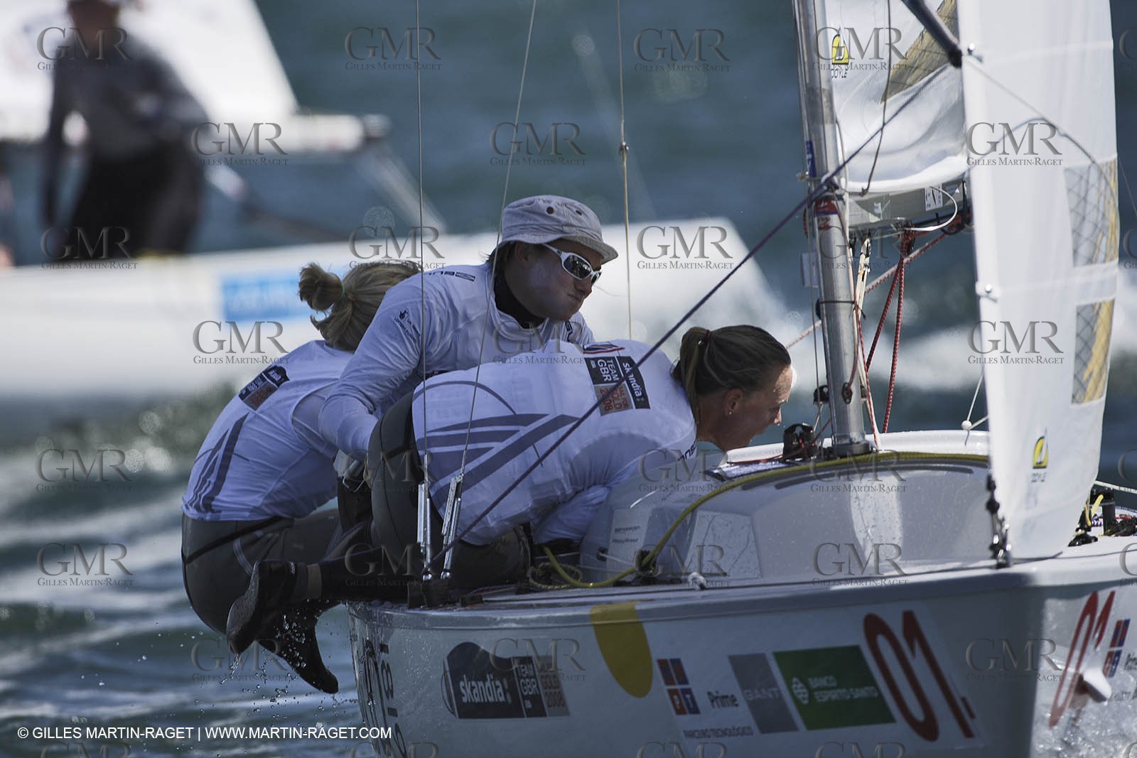 11-05-07 - ISAF SAILING WORLD CHAMPIONSHIPS - CASCAIS 2007 - DAY 8 - Yingling - Medal race - Ayton - Webb - Wilson