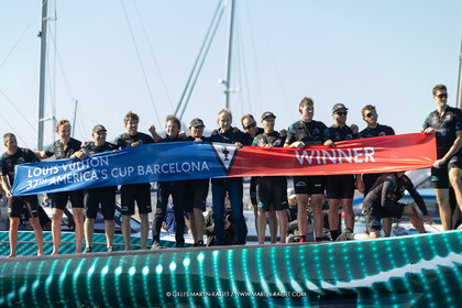 19 10 2024, Barcelona (ESP), Louis Vuitton 37th America's Cup, Final Match, Race Day 6