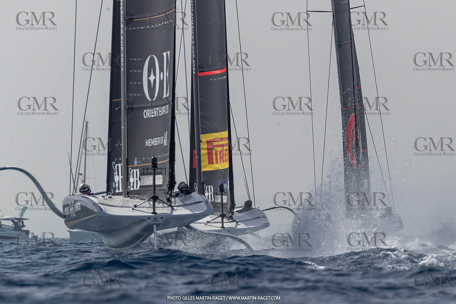 15 09 2023, Vilanova i La Geltru (ESP), 37th America's Cup, Preliminary Regatta N° 1, Race Day 3