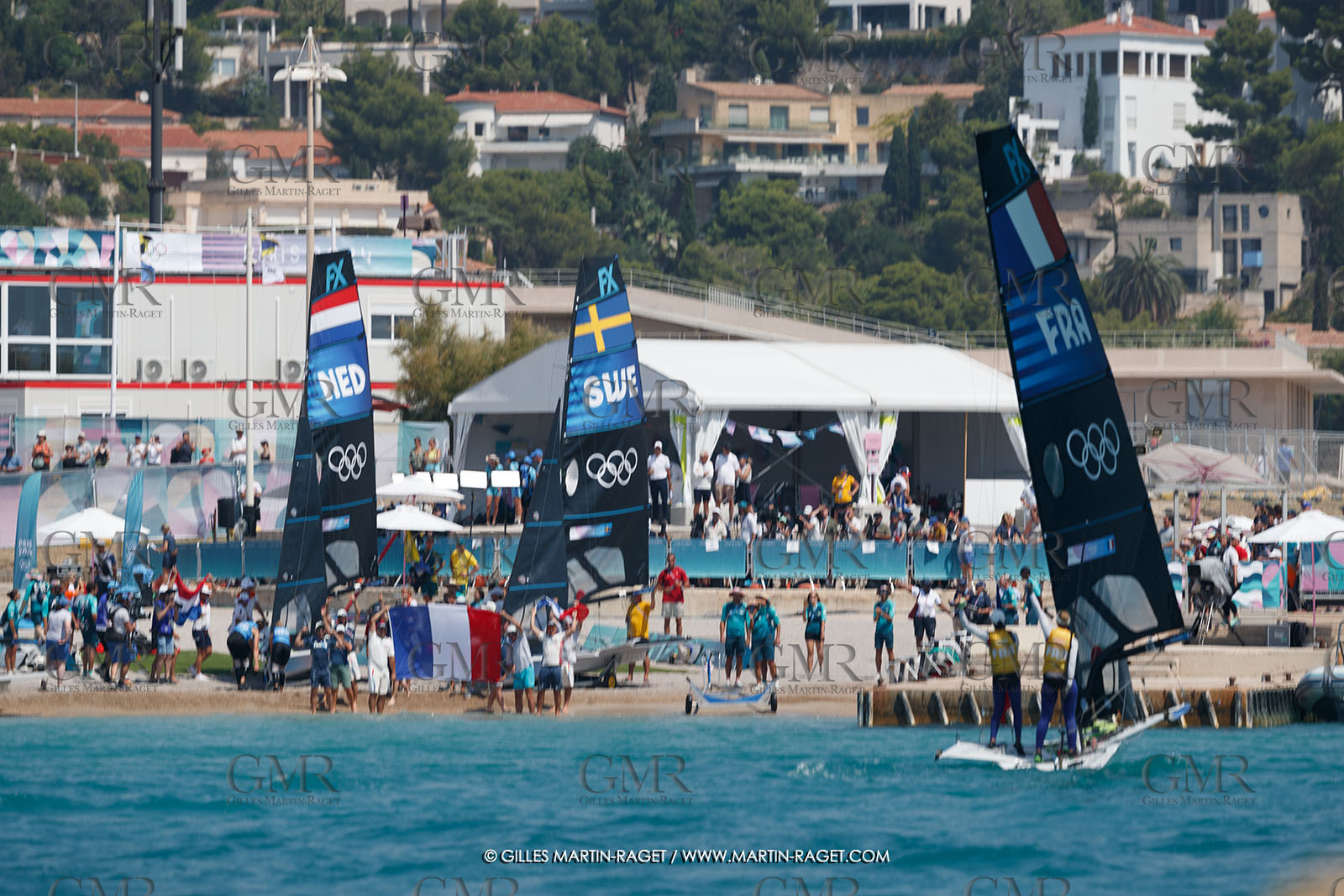 02 08 2024, Marseille (FRA), Paris 2024 Olympic Games, Sailing, Race Day 5,