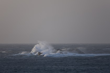 23 04 2008 - Santa teresa di Gallura (ITA, Sardaigne) - Coup de Mistral sur la côte du cap Testa