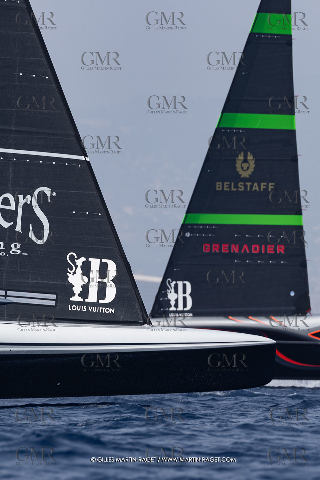 22 08 2024, Barcelona (ESP), Louis Vuitton 37th America's Cup, Louis Vuitton Preliminary Regatta, Race Day 1