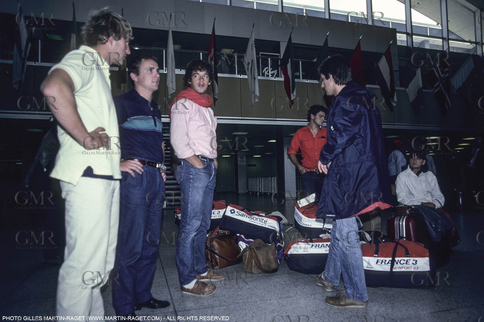 Sailing, Yacht Racing, 25th America's Cup Newport 1983, France III