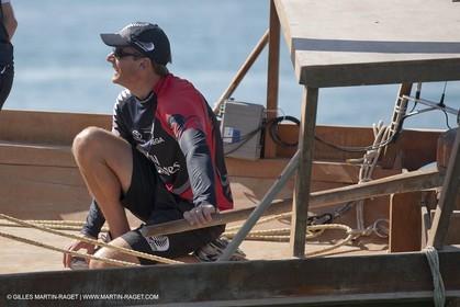 20 11 2010 - Dubai (UAE) - Dubai Louis Vuitton Trophy - Courses de boutres traditionnels pour les équipes engagées