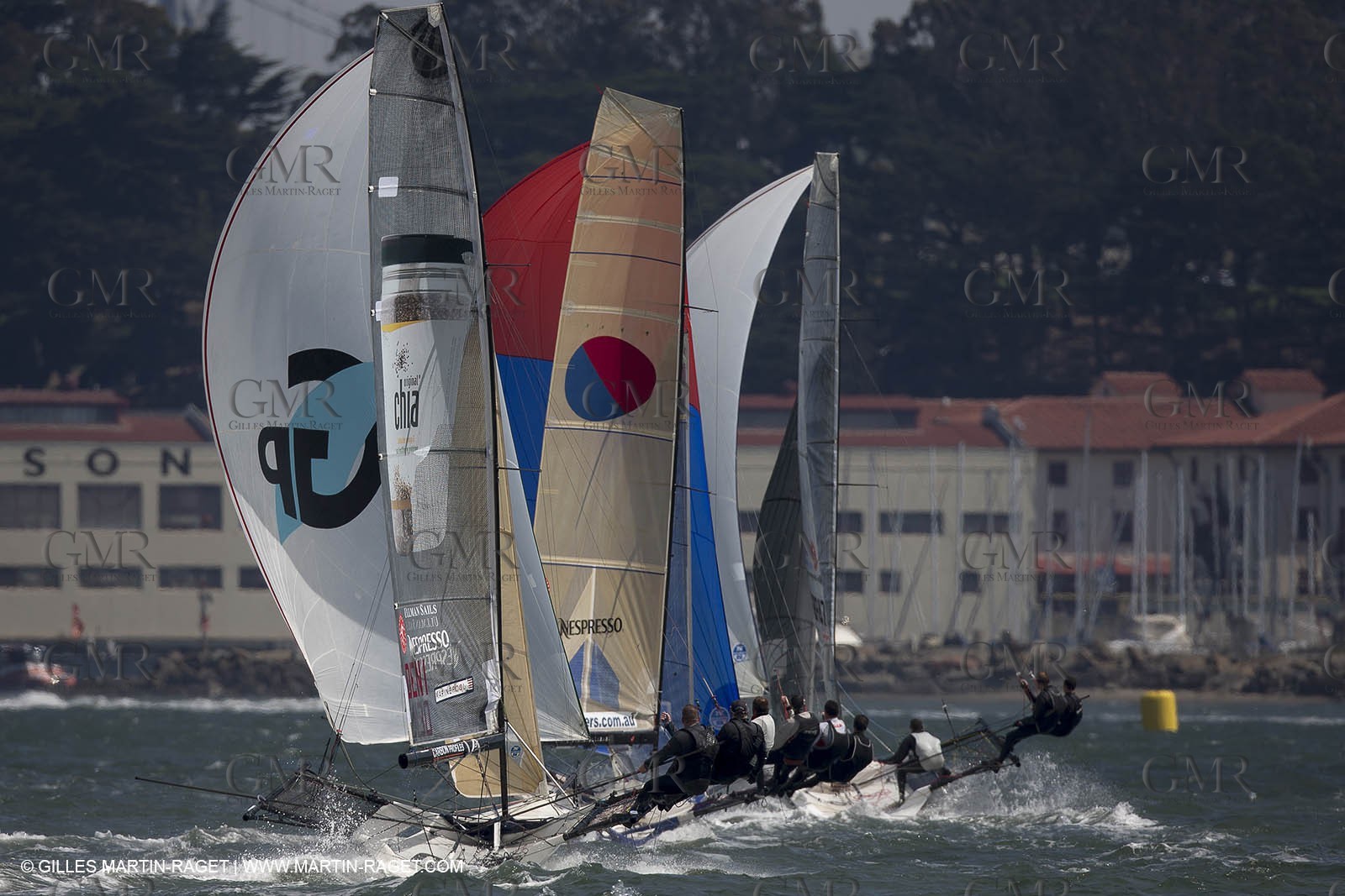 09 09 2013 - San Francisco (USA,CA) - 34th America's Cup - AC Open - 18ft racing