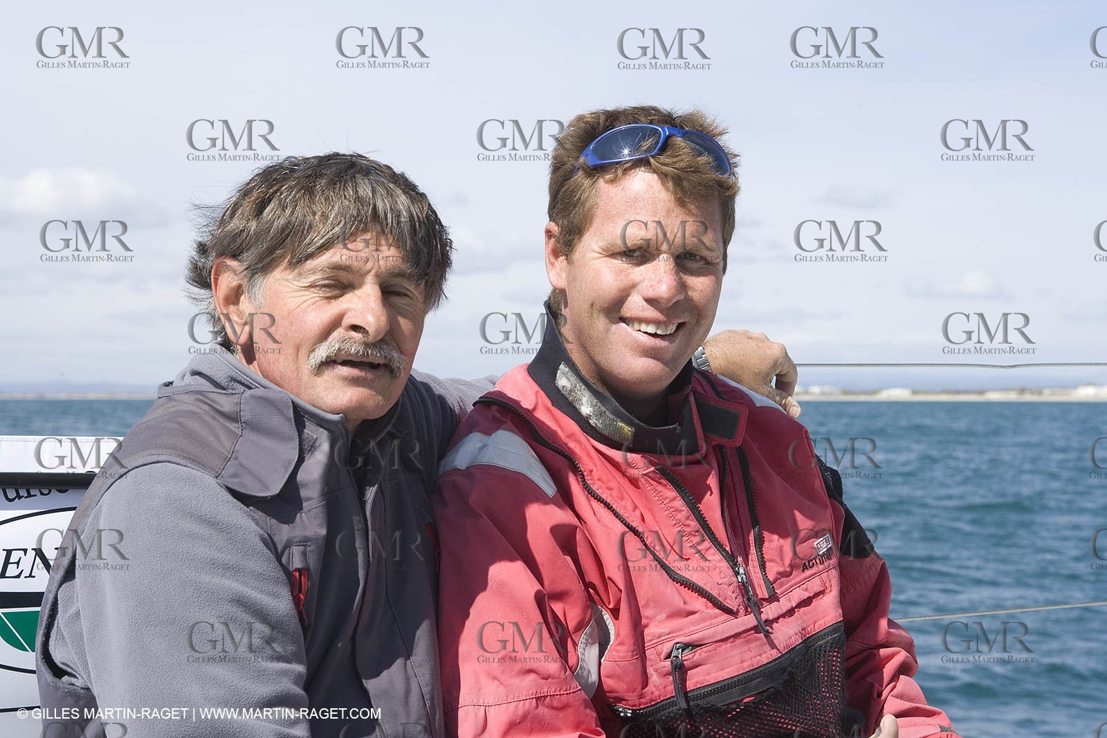 27 03 08- La Grande Motte- (FRA,34) Transat AG2R 2008- Jean-Paul Mouren- Laurent Pellecuer