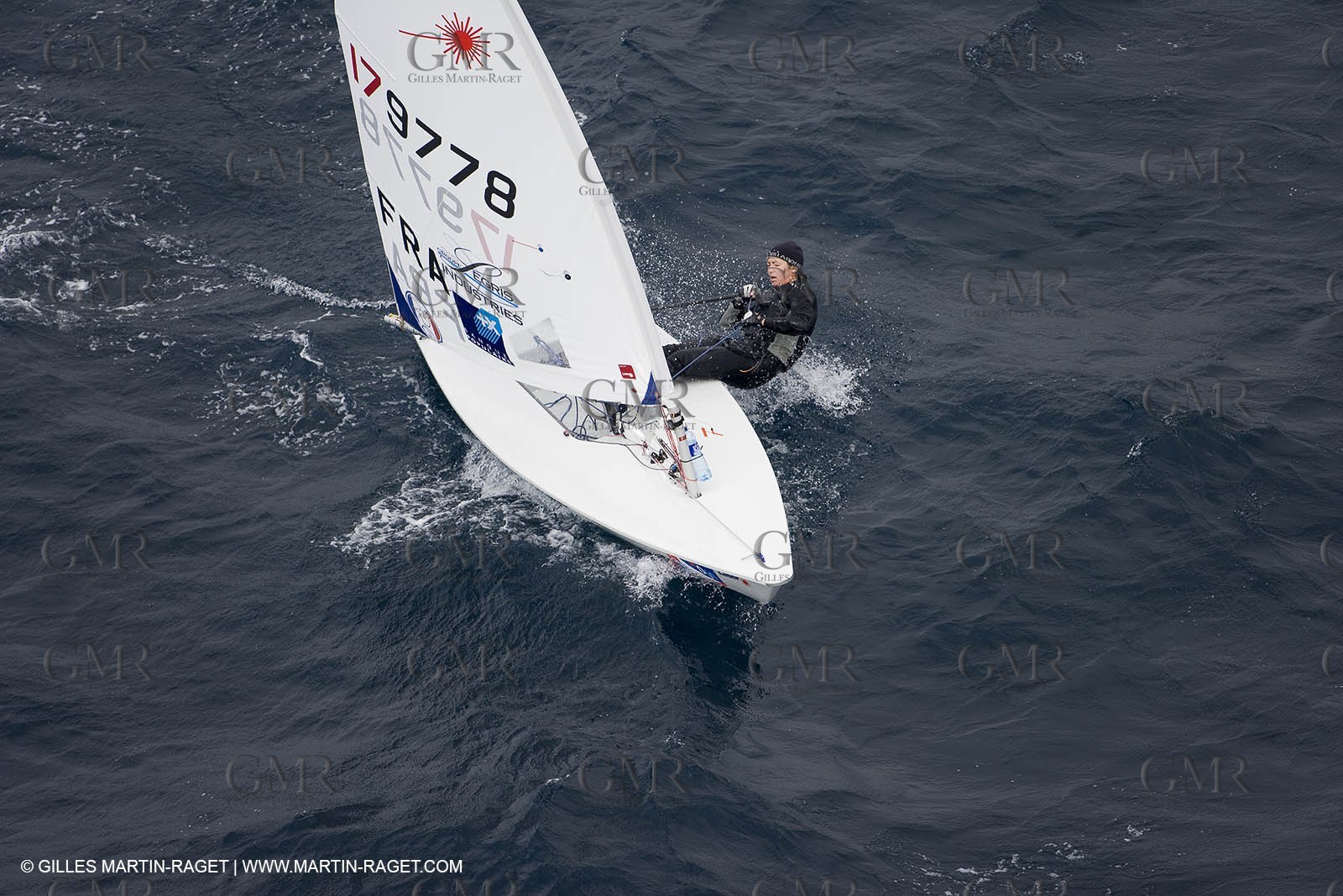 26 04 2007 - 2007 Semaine Olympique Française - Hyères (South of France) - Day 5 - Team France - Laser Radial - de Turckheim Sophie