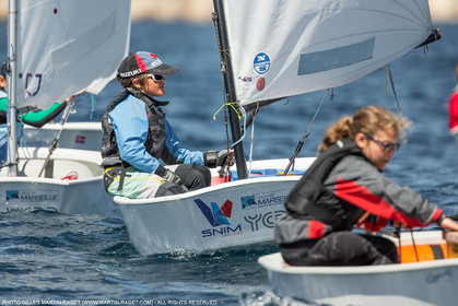 14 04 2016, Marseille (FRA,13), SNIM Dériveurs, Coupe Internationale de Printemps Optimist, Day 4