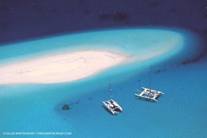 Cruising multihull mooring